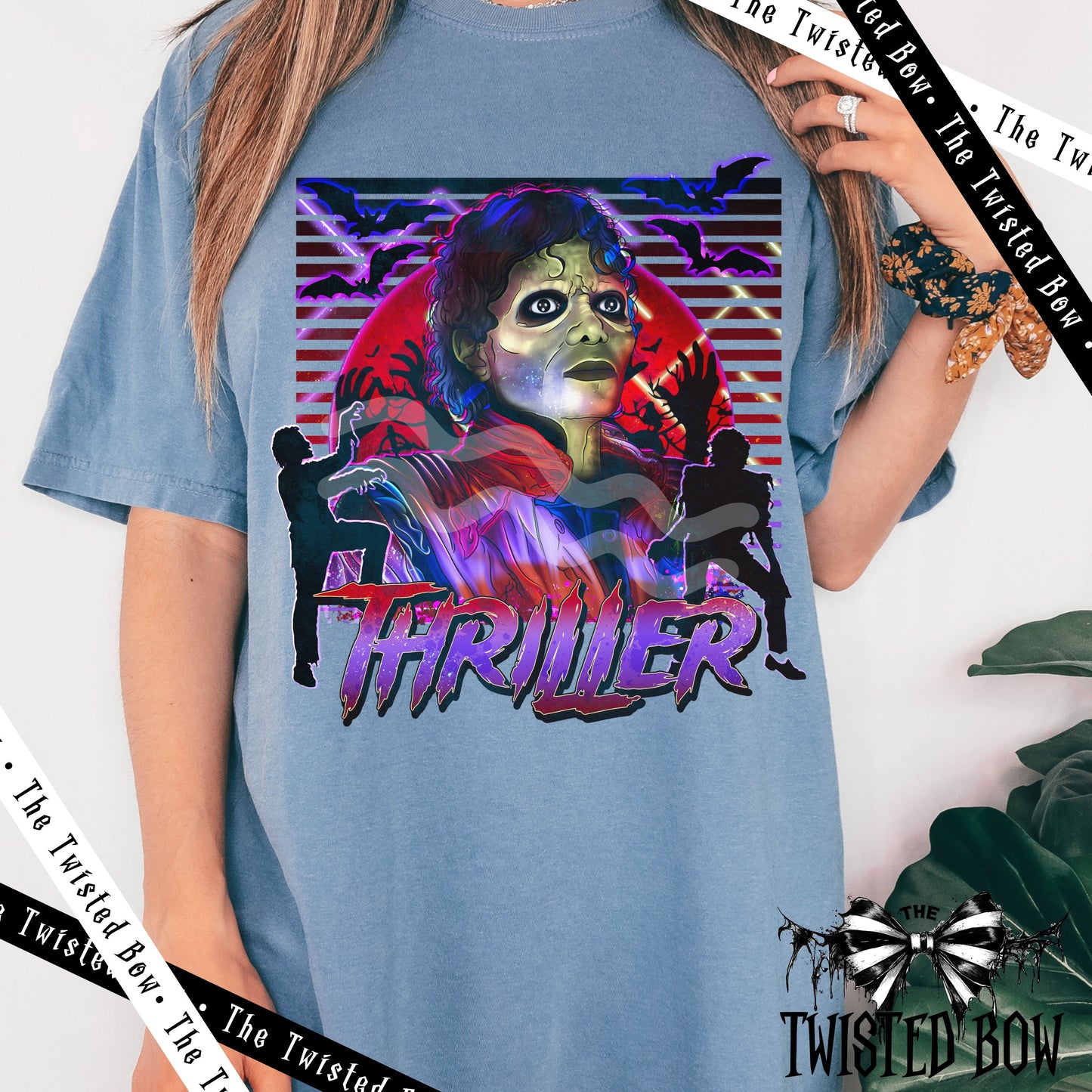 Thriller Inspired Shirt | Vintage Washed Tee