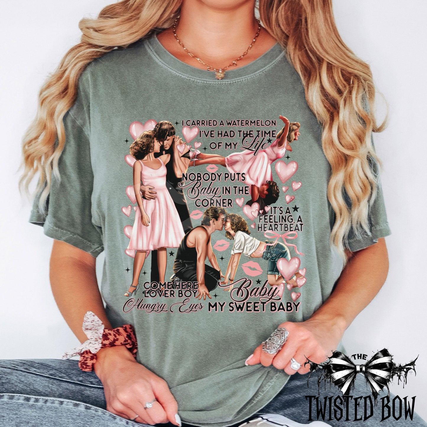 Nobody Puts Baby in a Corner Shirt | Vintage Washed Tee