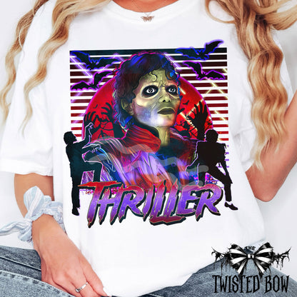 Thriller Inspired Shirt | Vintage Washed Tee